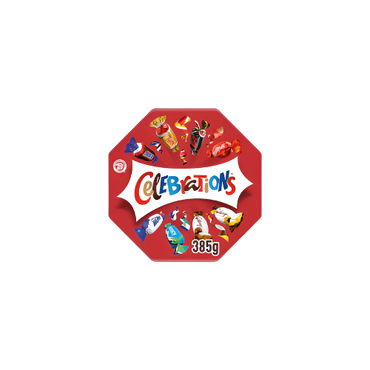 Celebrations Milk Chocolate Box 385g – Assorted Chocolate Bars Gift – Buy Online UK